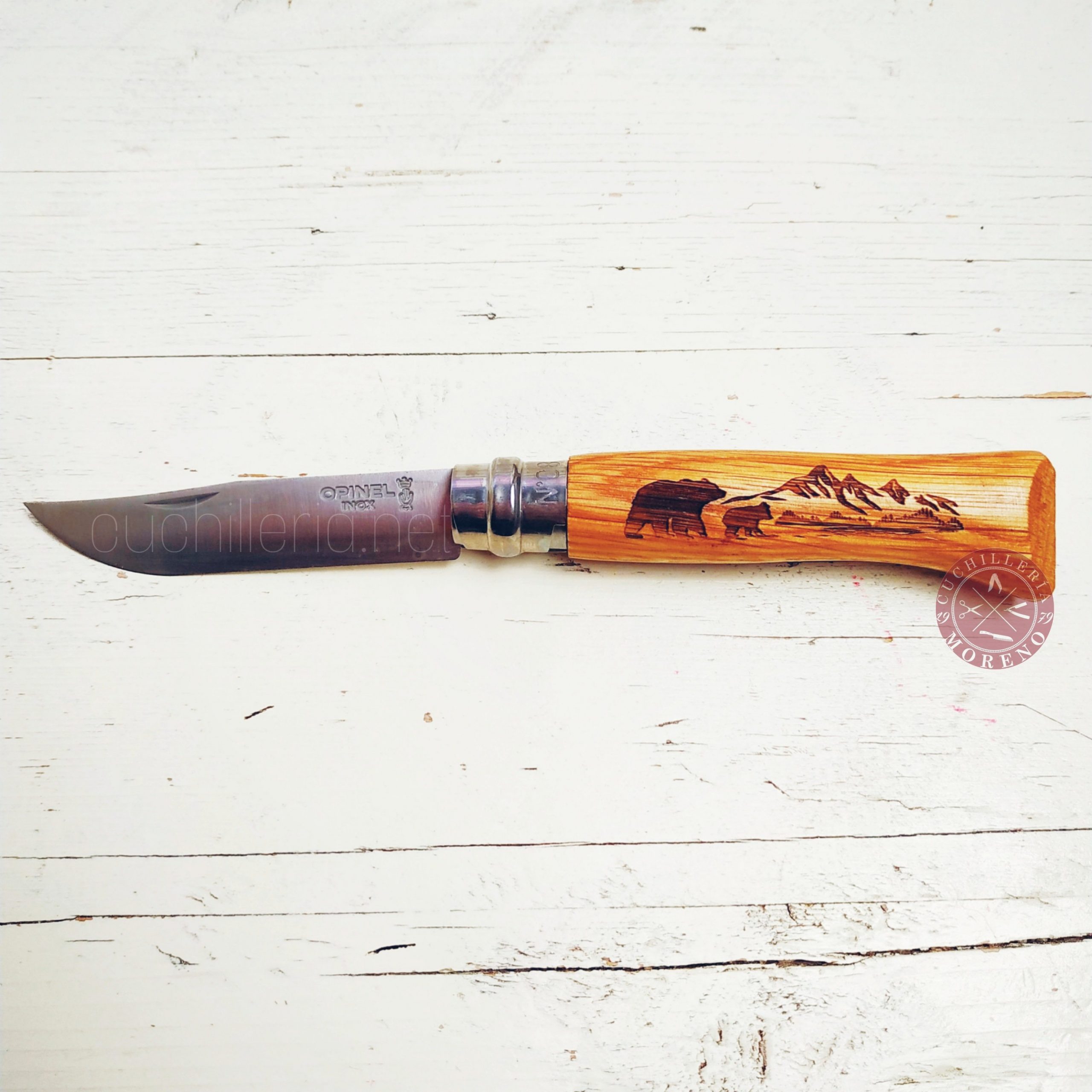 navaja opinel animalia bisonte oso alce