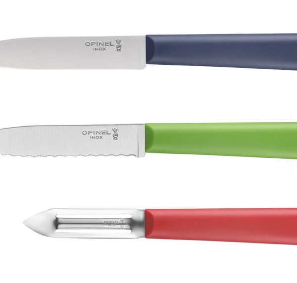 Kit de Cuchillos Básicos de Cocina Opinel Les Essentiels +