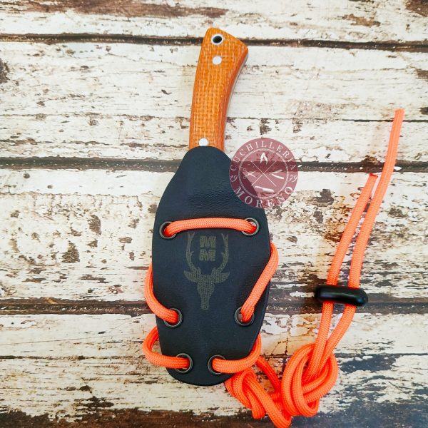 cuchillo caza deportivo edc muela peccary micarta kidex