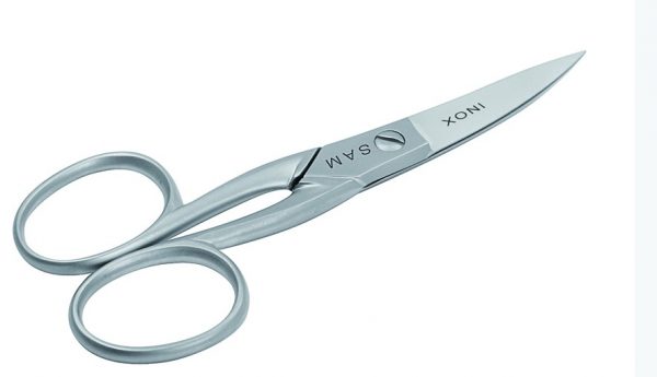 Tijera Manicura Caballero Curva Inox 105mm