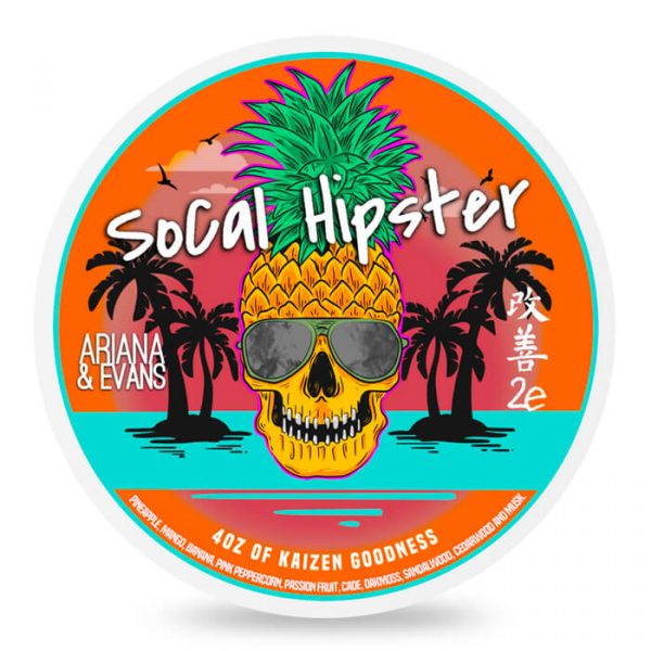 Jabón de Afeitar SOCAL HIPSTER K2E A&E 118ml