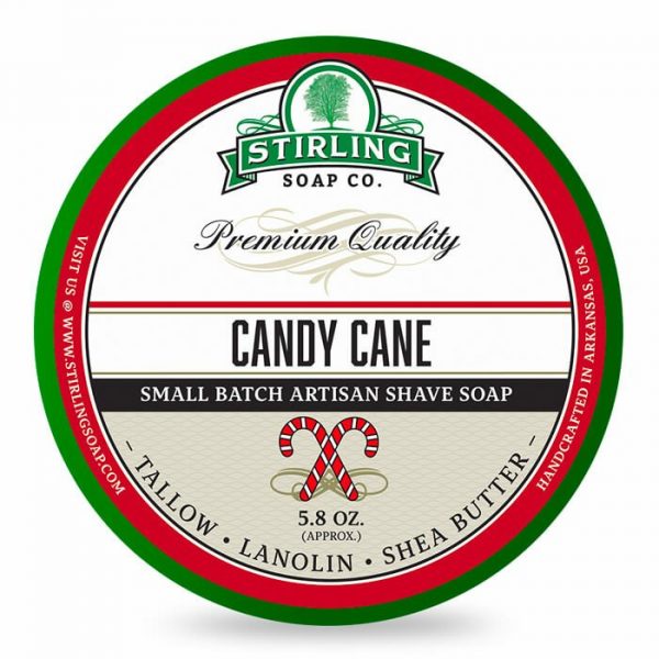 Jabón de Afeitar Stirling CANDY CANE 170ML