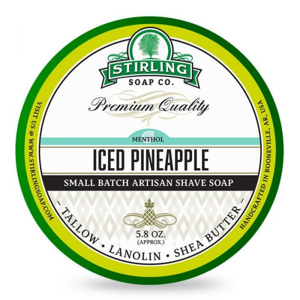 Jabón de Afeitar Stirling ICED PINEAPPLE 170ML