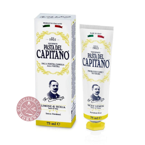 Dentífrico LIMÓN SICILIANO Pasta del Capitano 1905 75ml