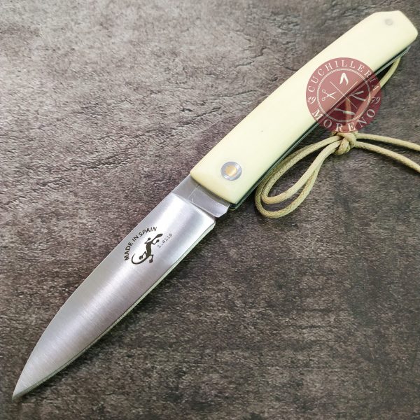 Navaja SALAMANDRA Micarta Blanca 120101