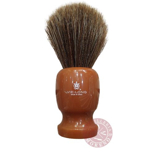 Brocha de Afeitar VIE LONG Descatalogada Pelo Caballo Marrón