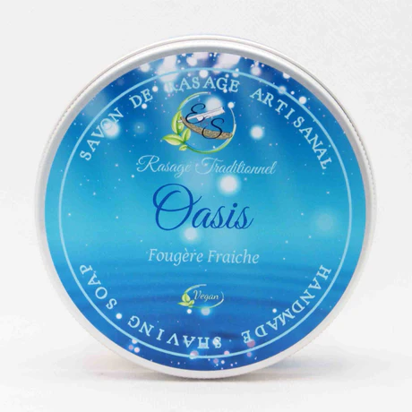 Jabón de Afeitar Vegano OASIS E&S Rasage Traditionnel 125g