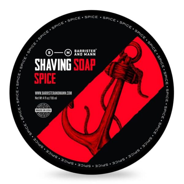 Jabón de Afeitar BARRISTER & MANN SPICE 118ML