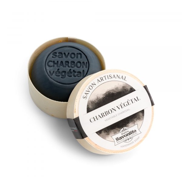 Jabón Artesano de Carbón Vegetal MAITRE SAVONITTO 100g
