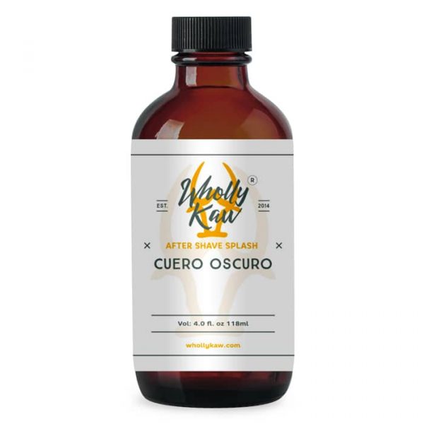After Shave Loción CUERO OSCURO Wholly Kaw 118ml