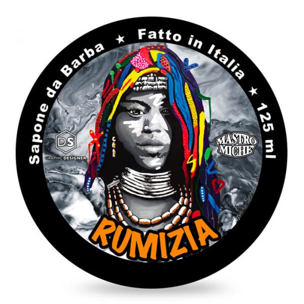 Jabón de afeitar Mastro Miche RUMIZIA 125 ml