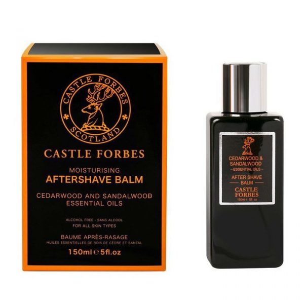 After shave Bálsamo Sin Alcohol CASTLE FORBES CEDRO Y SÁNDALO 150ml