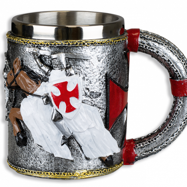 Taza Resina Ornamentación Resina TEMPLARIOS TOLE10 IMPERIAL