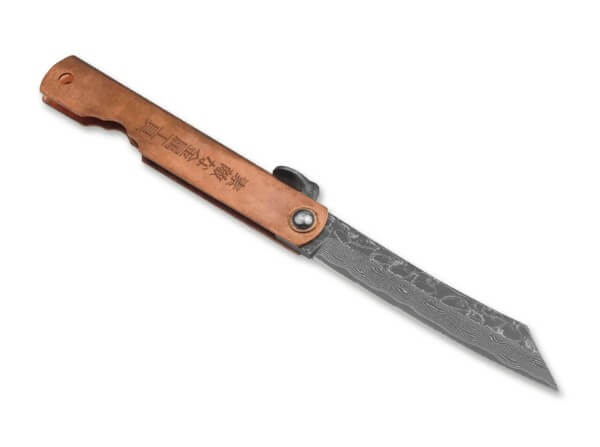 Navaja Higonokami IROGANE DAMASCO Cobre