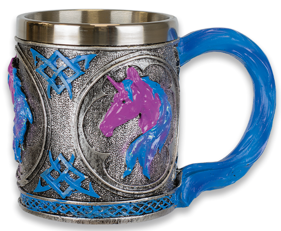 Taza Resina Ornamentación Resina UNICORNIO TOLE10 IMPERIAL