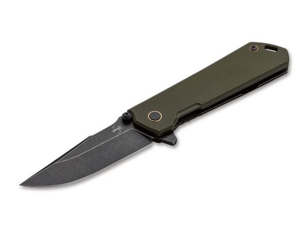 Navaja Boker Plus KIHON OD Verde Asistida