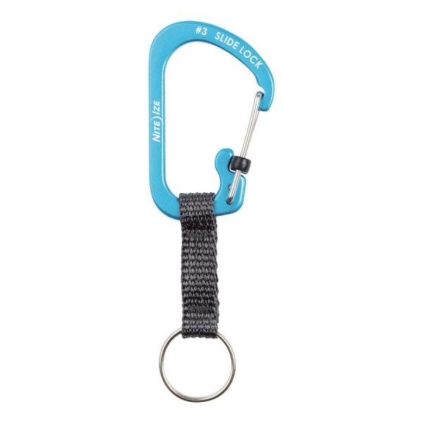 LLAVERO SLIDELOCK® ALUMINIO Azul