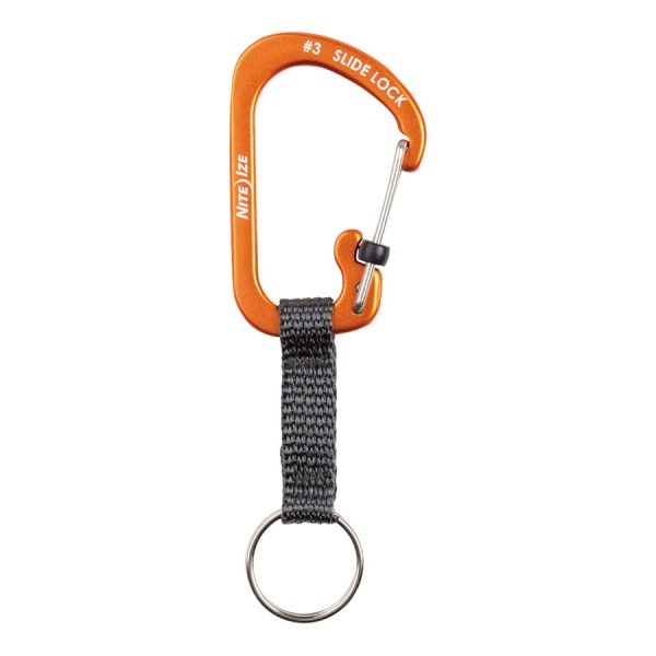 LLAVERO SLIDELOCK® ALUMINIO Naranja