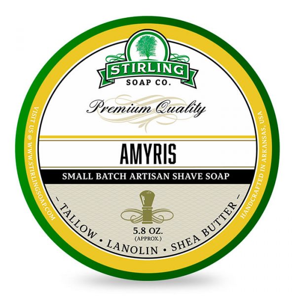 Jabón de Afeitar Stirling AMYRIS 170ml