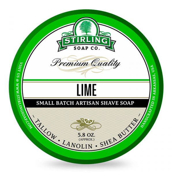 Jabón de Afeitar STIRLING LIME 170ml