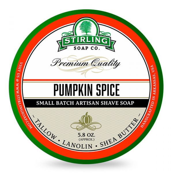 Jabón de Afeitar STIRLING PUMPKIN SPICE 170ml