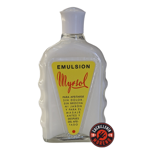 Myrsol Emulsión Pre Afeitado y After Shave 180ml Botella Clásica