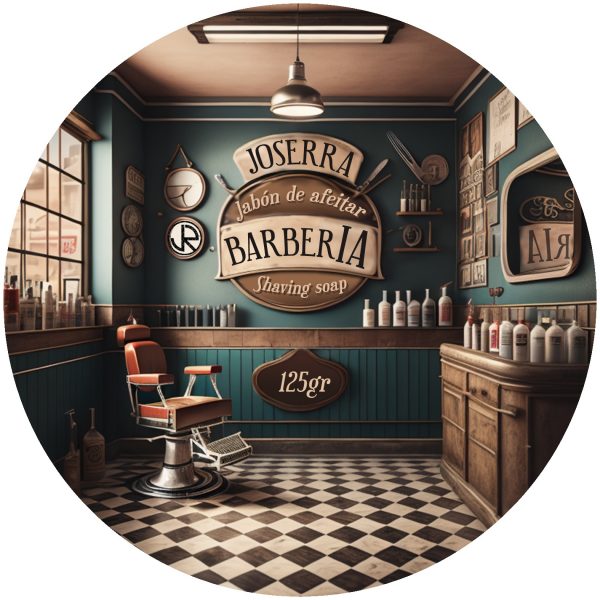 Jabón de Afeitar Los Jabones de Joserra BARBERÍA 125g