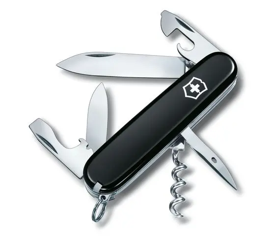 Navaja Suiza Multiusos VICTORINOX SPARTAN Negra