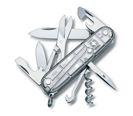 Navaja Suiza Multiusos VICTORINOX CLIMBER Silver Tech