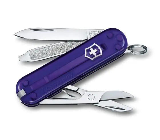 Victorinox Classic SD 2021 PERSIAN INDIGO Translúcida