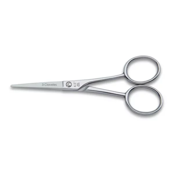Tijera Bigote Recta Inox forjada 3 Claveles
