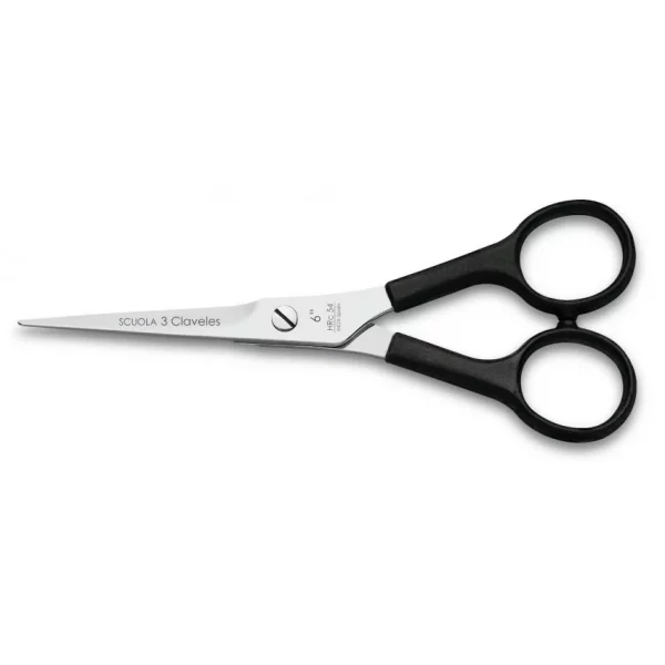 Tijera Peluquero 3 Claveles SCUOLA 6"