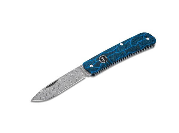 Navaja BOKER PLUS TECH TOOL DAMASCO AZUL