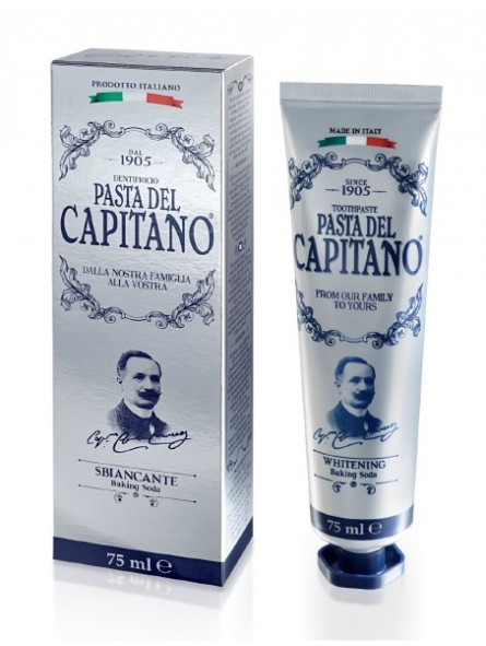 Dentífrico BAKING SODA BLANQUEANTE Pasta del Capitano 1905 75ml