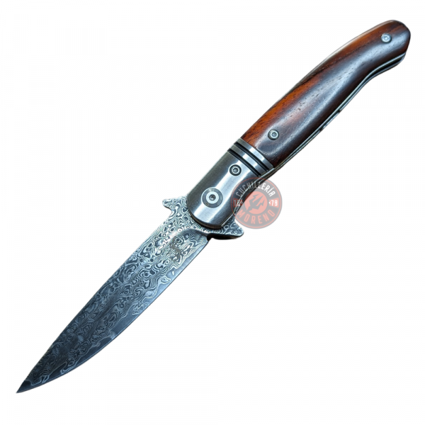 Navaja SALAMANDRA TEK DAMASCO COCOBOLO