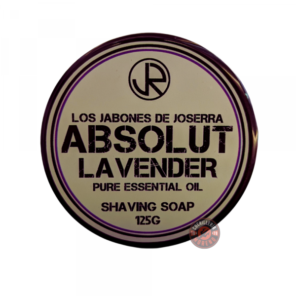 Jabón de Afeitar Artesanal ABSOLUT LAVENDER de Los Jabones De Joserra 125g
