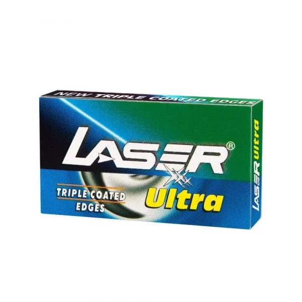 Cuchillas de Afeitar Doble Filo LASER ULTRA TRIPLE CAPA 5 Unidades
