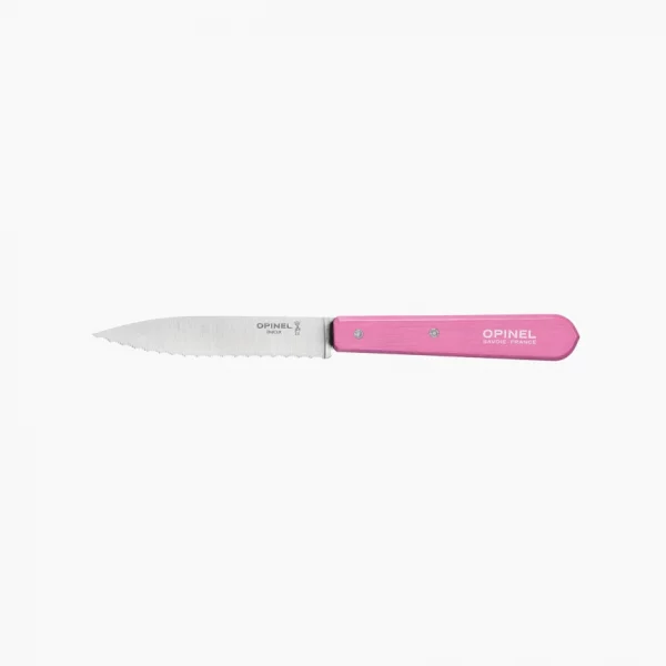Cuchillo de Cocina Dentado OPINEL 113 Fucsia