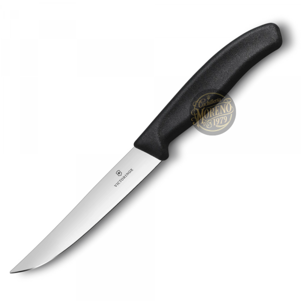 Cuchillo de Mesa Bistec Liso VICTORINOX GOURMET SWISS CLASSIC Negro