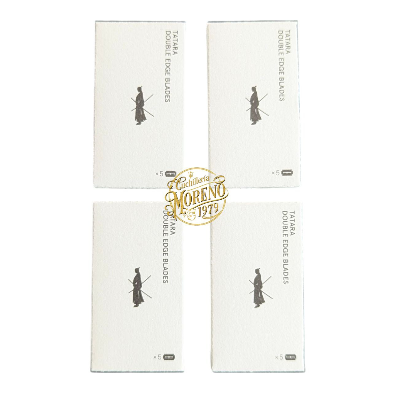 Cuchillas de Afeitar Doble Filo TATARA 20 Unidades