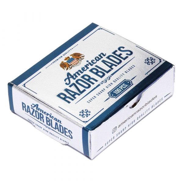 Cuchillas de Afeitar Partidas AMERICAN BLADES 100 Unidades