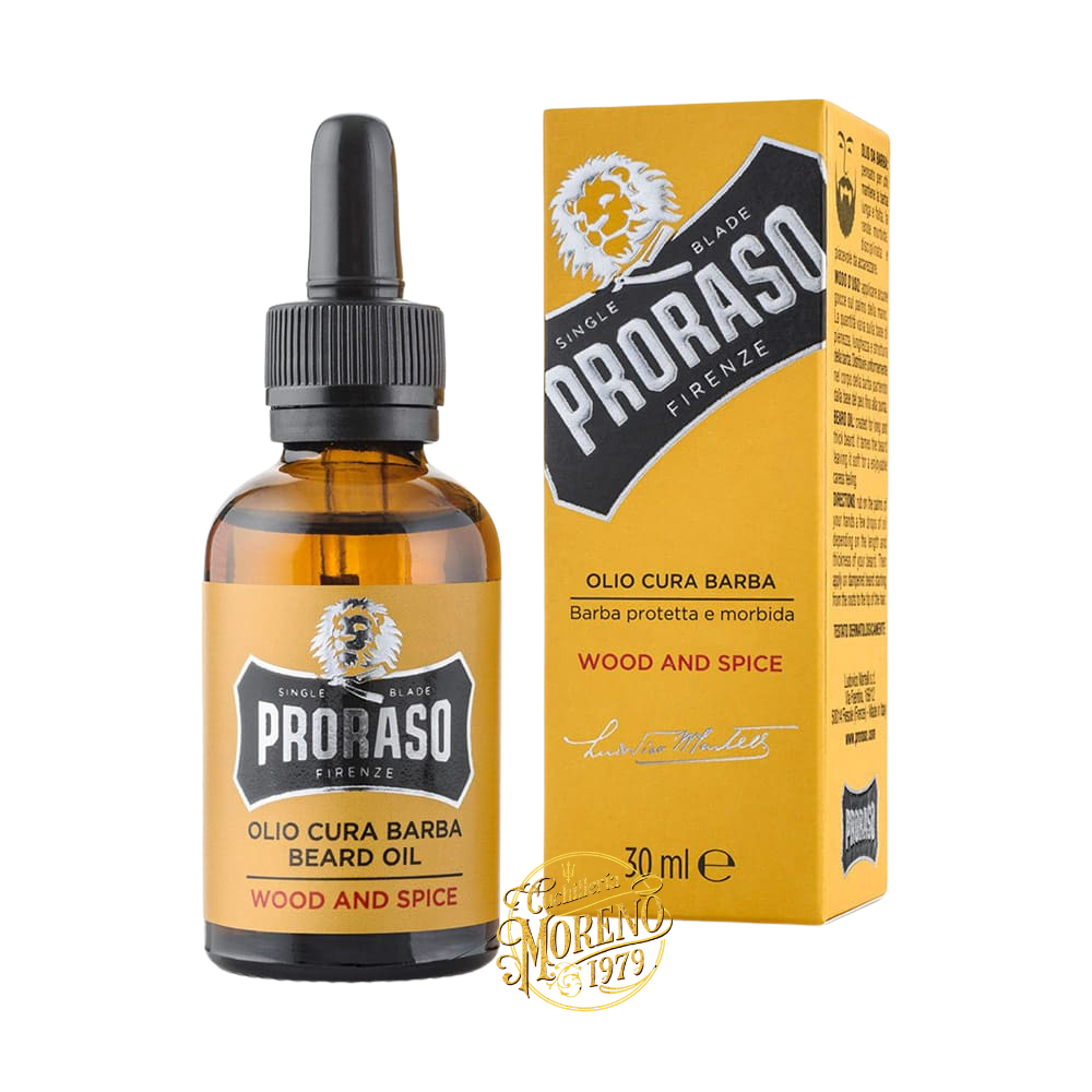 Aceite para Barba PRORASO WOOD & SPICE 30ml