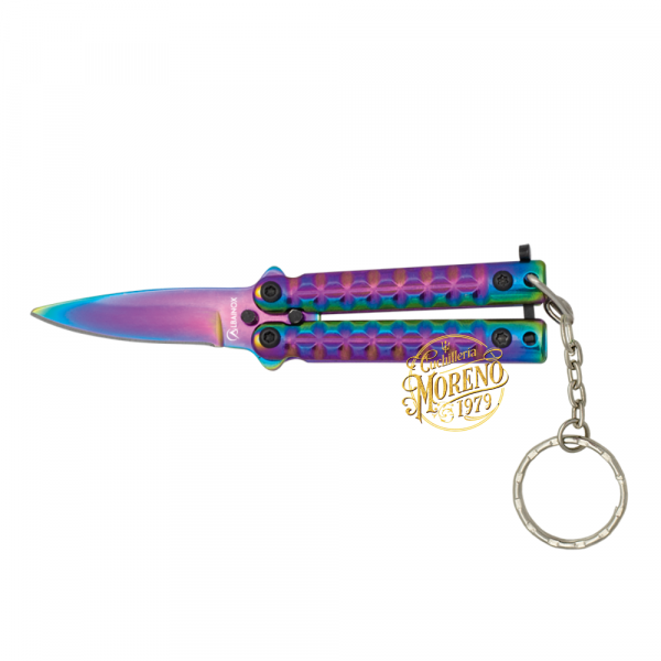 Navaja Abanico Llavero ALBAINOX 4CM COLORFULL