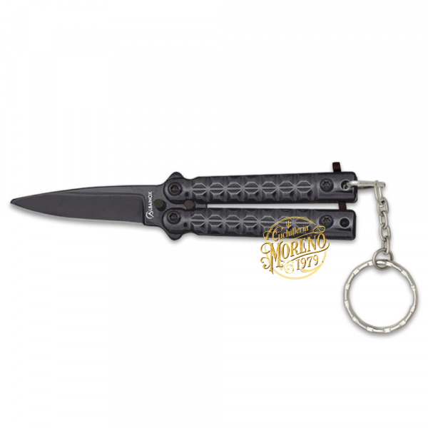 Navaja Abanico Llavero ALBAINOX 4CM NEGRA