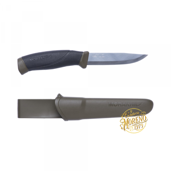 Cuchillo MORAKNIV COMPANION Inoxidable Verde Militar