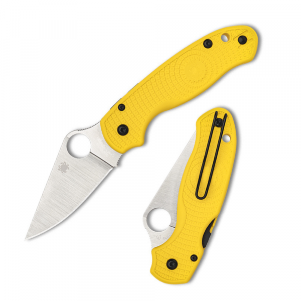 Navaja SPYDERCO PARA 3 SALT FRN Amarillo