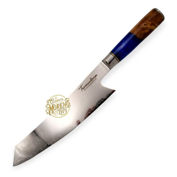 Cuchillo Cocina Kiritsuke TRAMUNTANA Damasco VG10 Madera Epoxi CD01