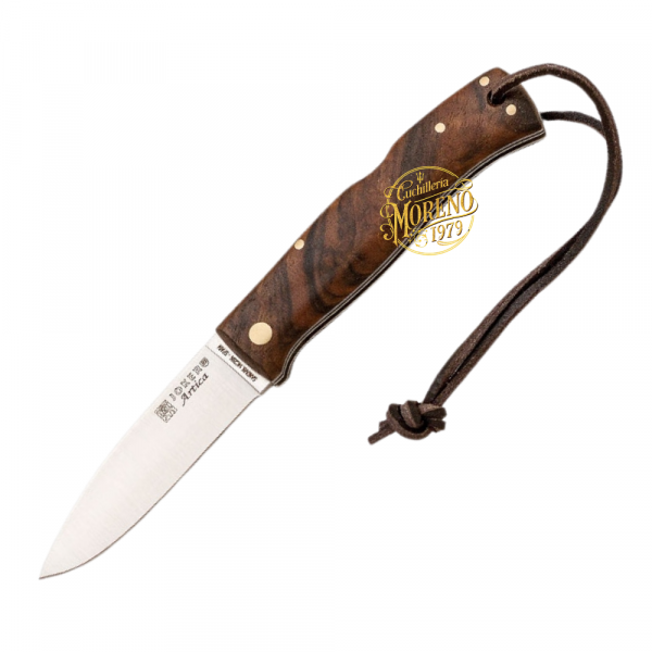Navaja Bushcraft JOKER ÁRTICA Nogal Filo Liso