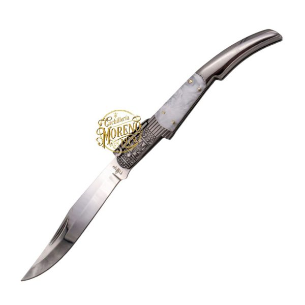 Navaja Carraca Árabe THIRD Acrílico Decorada Lujo 13cm
