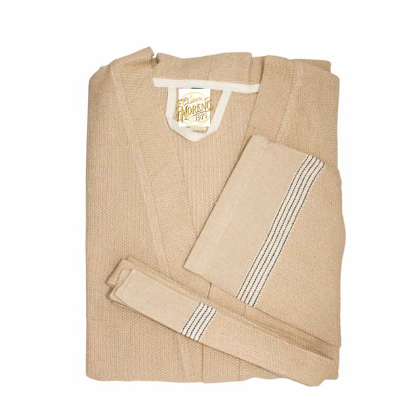 Albornoz NATTE Arena 100% Algodón Talla XXL